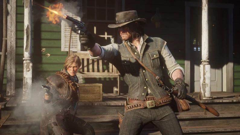 Red Dead Redemption 2 : Leak vidéo de Gameplay, fusillade et interface