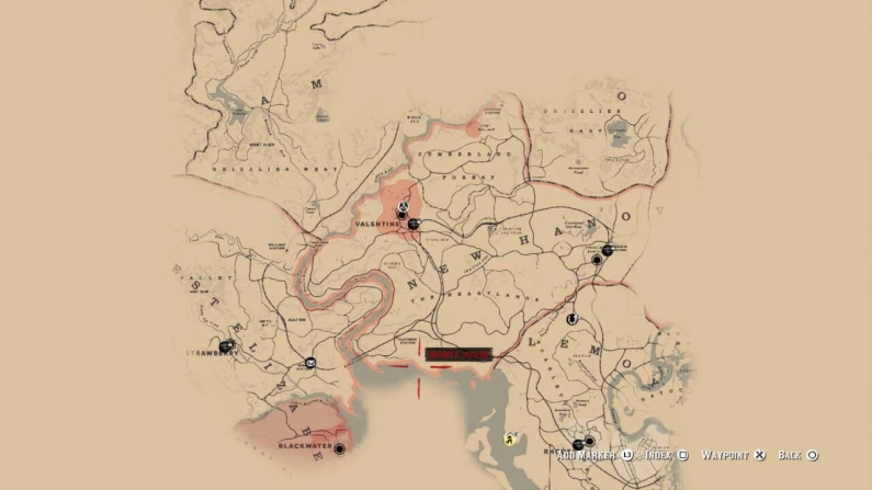 Red Dead Redemption 2 : des images de la carte complète ont été leak !