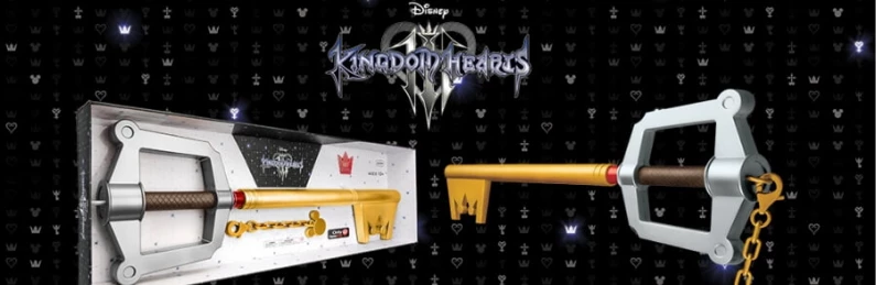 Kingdom Hearts 3 : aperçu des Keyblades exclusives en pré-commande !