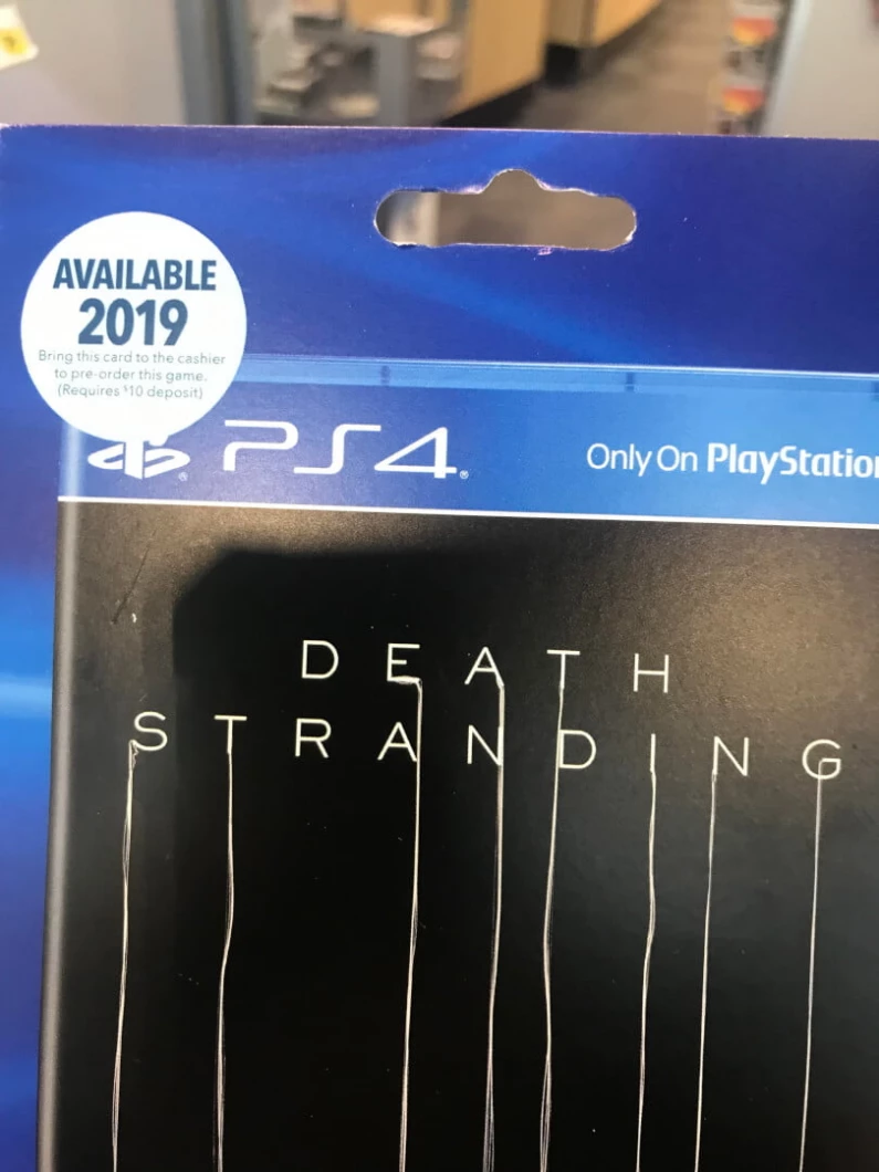 Death Stranding confirmé pour 2019 par Best Buy ?