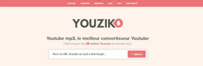 Convertisseur vidéo YouTube - MP3 : Découvrez Youziko