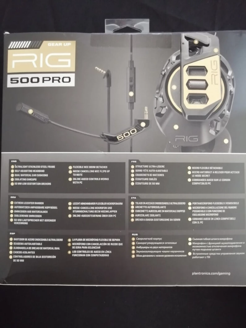 RIG 500 Pro - Test Plantronics - Confort & son d'exception Dolby Atmos