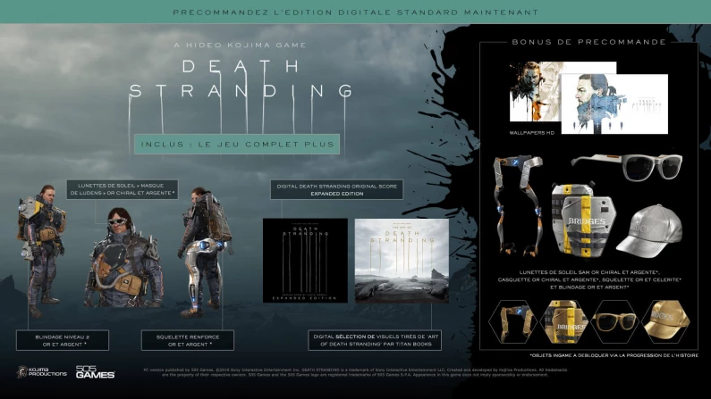 Death Stranding sera disponible sur PC le 2 juin 2020
