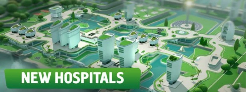Two Point Hospital, DLC réaliste - Vaccin, Pandémie & défaillance