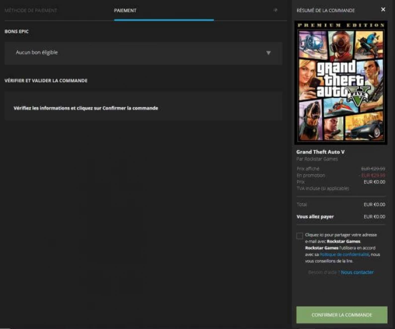 GTA 5 gratuit sur l'Epic Game Store, comment le télécharger ?