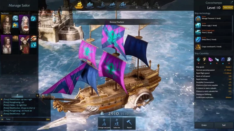 Lost Ark - Comment se déplacer sur la carte ? Tripod, montures et bateaux
