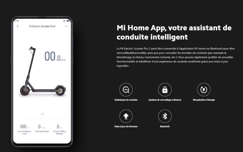 Application Mi Electric Scooter Pro 2