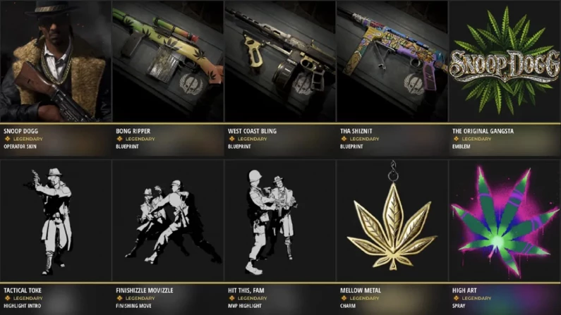 Snoop Dogg Call of Duty Pack Opérateur