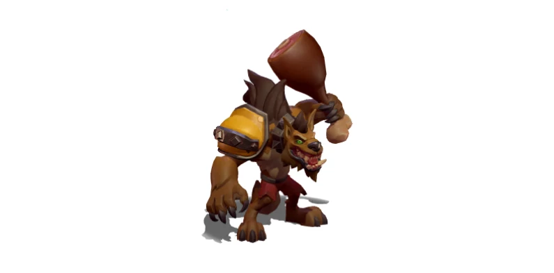 Chef Lardeur (Hogger) sur Warcraft Rumble