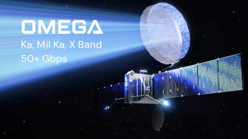 Satellites omega : des débits impressionnants allant jusqu'à 50 Gbps